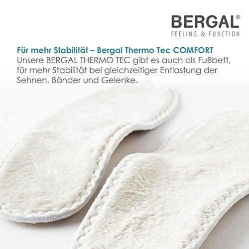 BERGAL Bergal Thermo Tec Comfort Insole, Beige, 10.5 UK