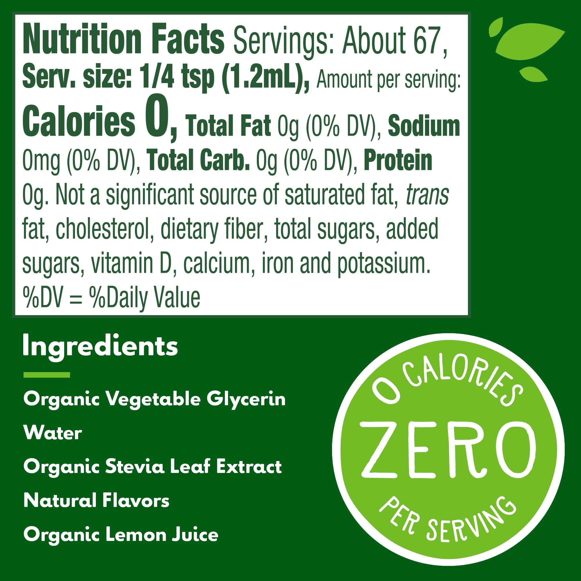 Truvia Truvia Organic Zero Calorie Liquid Stevia Sweetener Bottle, Original flavor, 2.7 fl. oz.