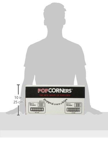 Popcorners Medora Snacks PopCorners Popped Corn Chips, Kettle, 5 Ounce (Pack of 12)