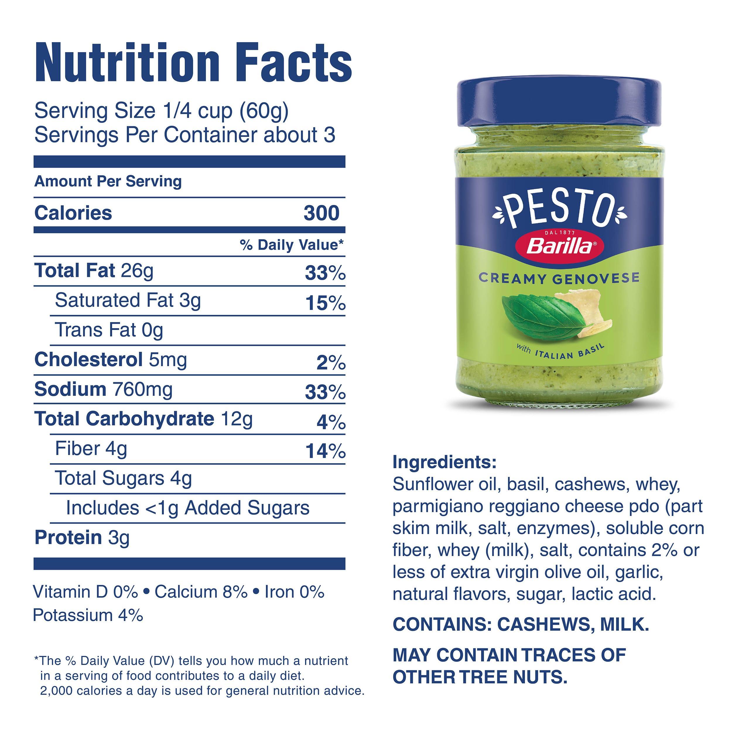 Barilla Barilla Pesto Genovese 6.2 oz