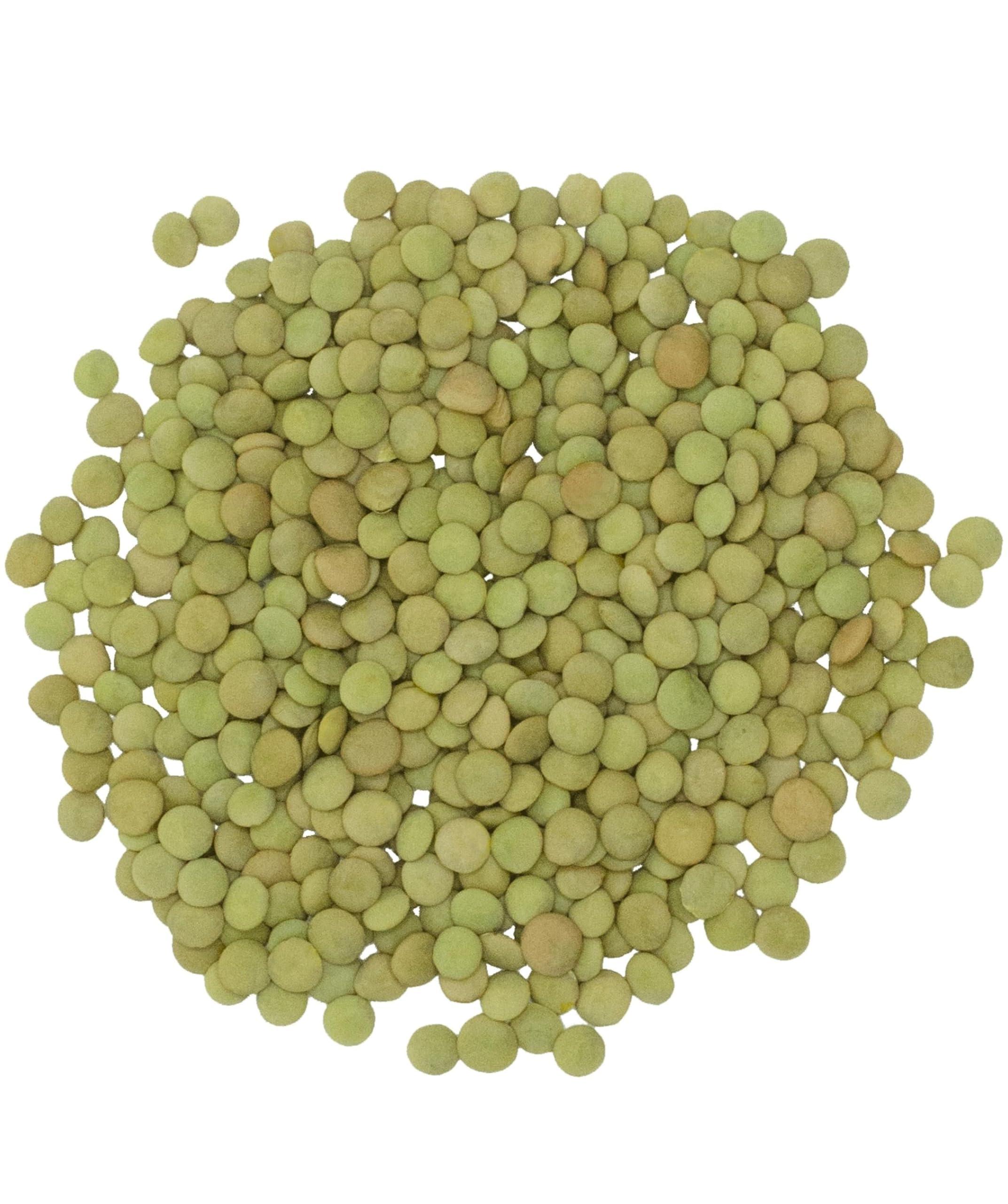 Palouse Brand Green Lentils | 25 LBS | Emergency Food Storage Bucket | Non-GMO | Vegan | Bulk