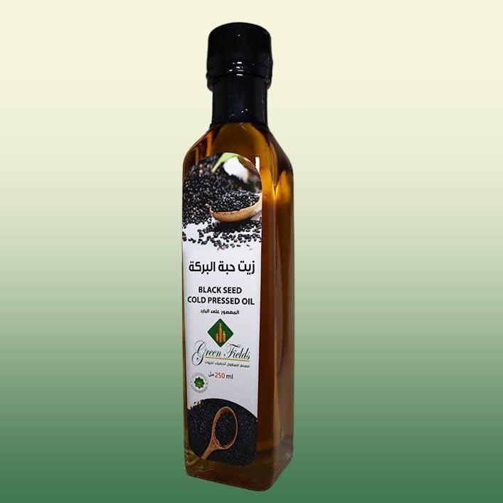 Green Fields Green Fields 100% Pure Cold Pressed Black Seed Oil - Premium Quality, No Additives