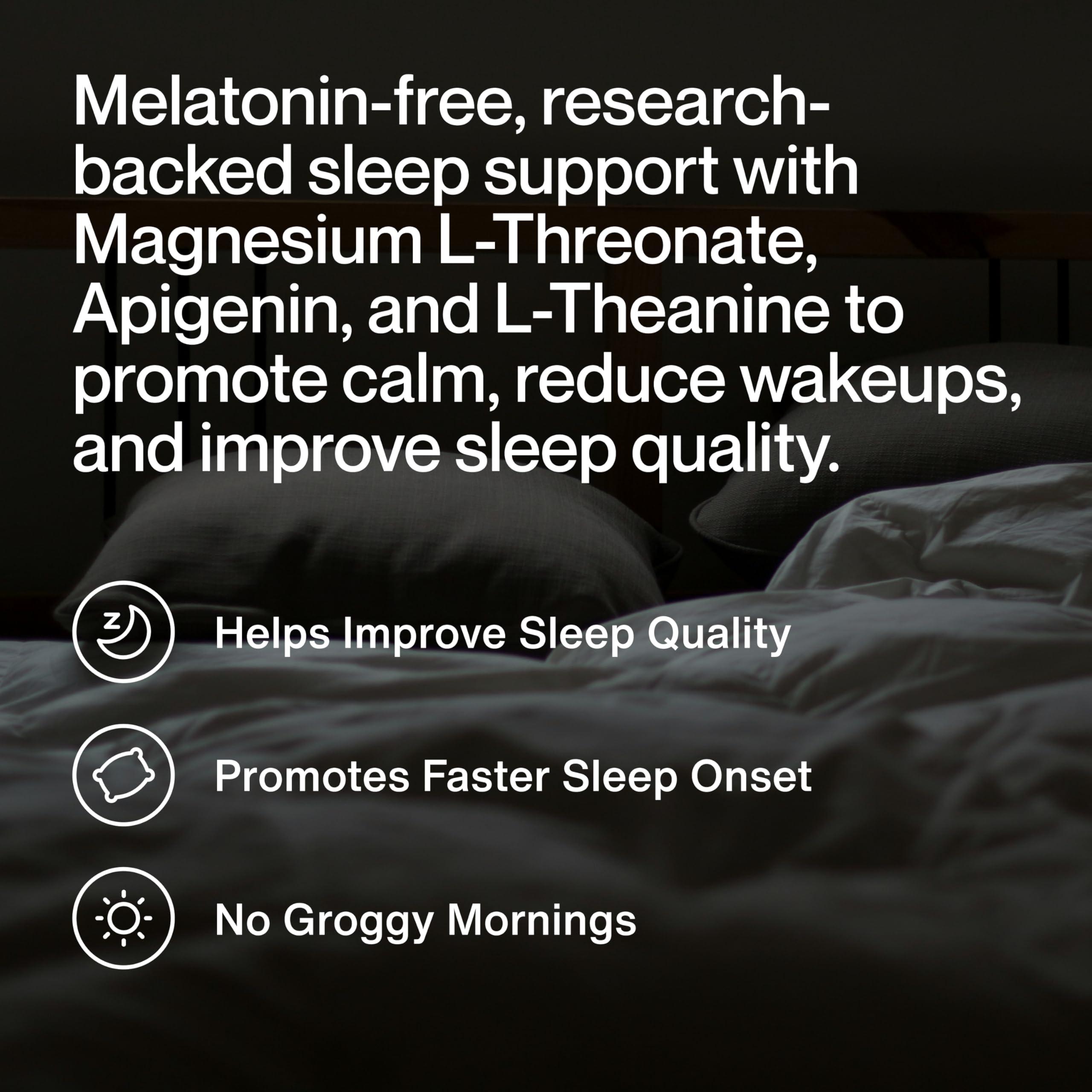 Momentous Momentous Sleep Pack Magnesium L-Threonate, Apigenin & L-Theanine, 30 Servings