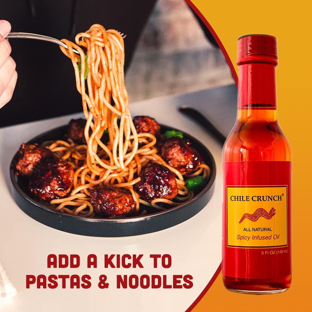 Chile Crunch Chile Crunch Spicy Infused Gourmet Chili Oil (3 Pack)