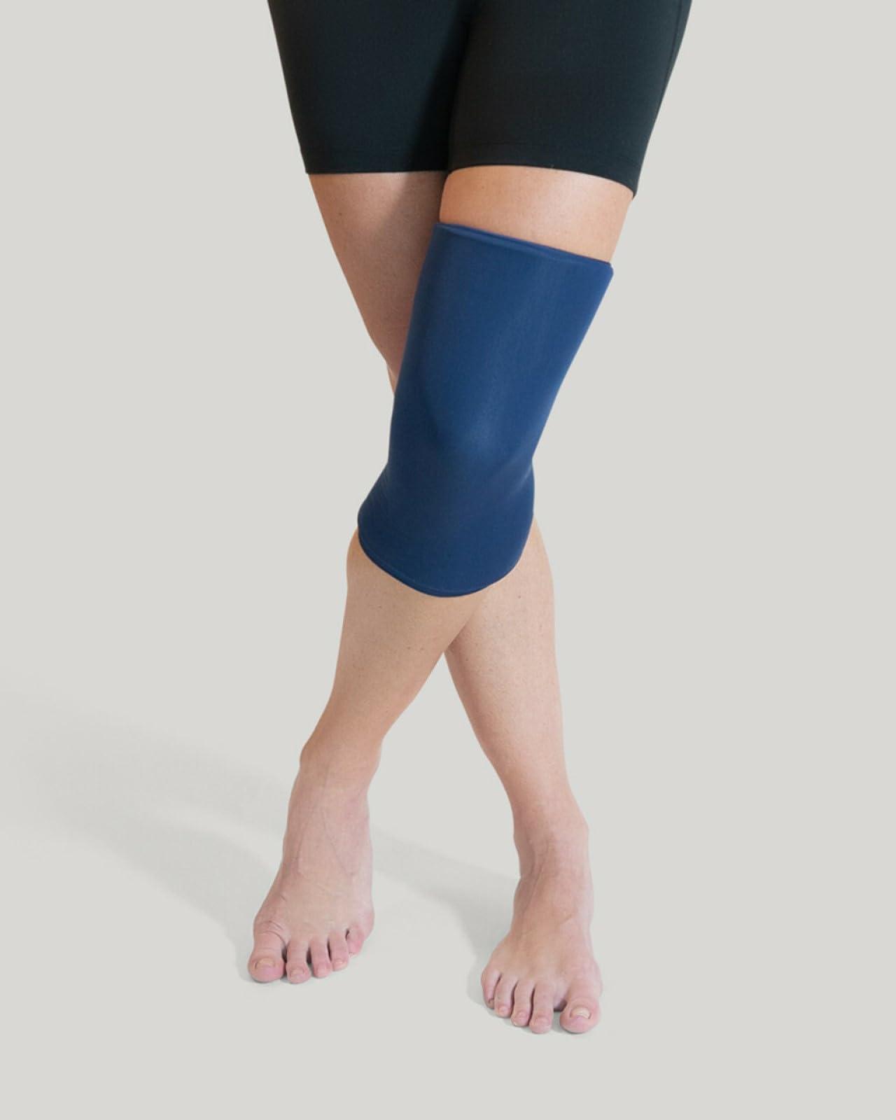 Tommie Copper Tommie Copper BetterICE Ice Pack for Knee - Reusable, Flexible, Leak-Free Gel Cold Compress - Dark Navy, Small