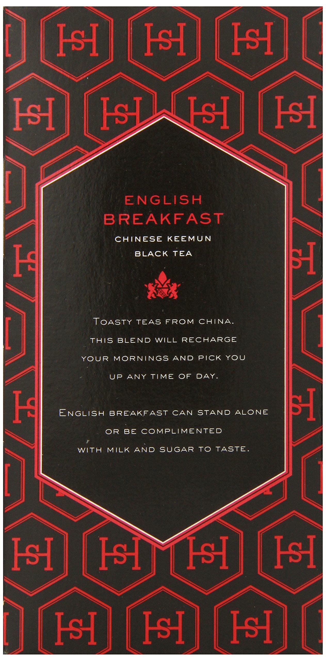 Harney & Sons Harney & Sons Black Tea, Tea Bags, English Breakfast, 20 Count (Pack of 2)