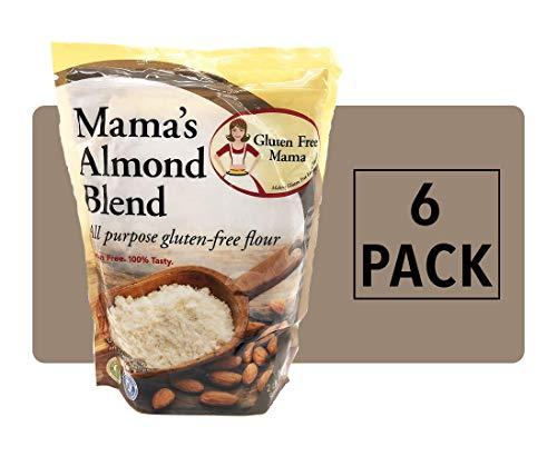 Gluten Free Mama Gluten Free Mama's - Almond Blend Flour - 2 lb Bags - Pack of 6 - Certified Gluten Free Flour - Non-Gritty Texture - Great Flavor - All Purpose - Safe for Celiac Diet