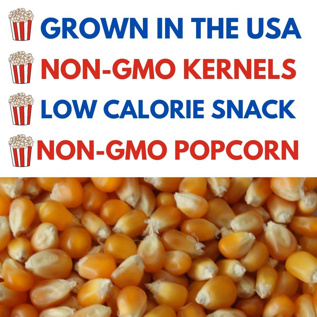 Uncle Myron\'s Mushroom Popcorn Kernels for Popping 10 lb Bag Non-GMO, No Gluten, Popcorn for Popcorn Machine Delicious and Crunchy Popping Corn, Popcorn for Movie, Snacking (10 Pound) by Uncle Myron\'s