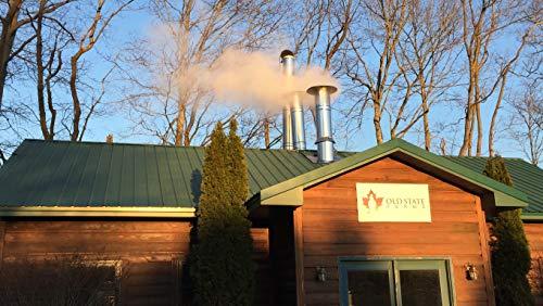 Old State Farms Old State Farms Rye Whiskey Barrel Aged Pure Maple Syrup, 8.4oz, 250ML