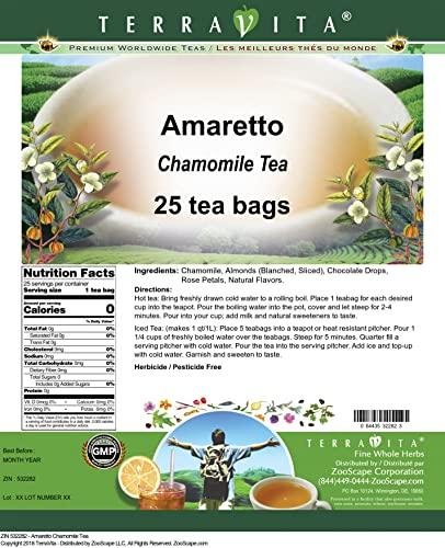 TerraVita Amaretto Chamomile Tea (25 tea bags, ZIN: 532282)