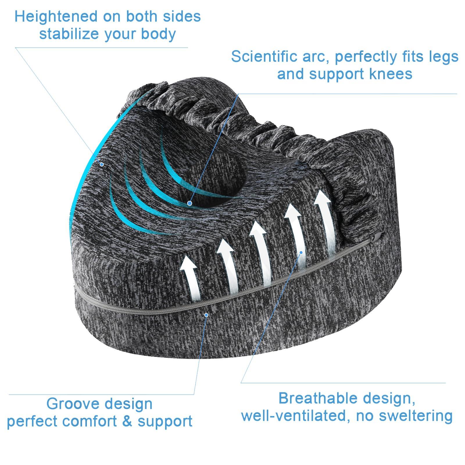 Vertdens Vertdens Leg Pillow, Knee Pillow for Side Sleepers, Leg Pillows for Sleeping, Knee Cushion for Sleeping,Suitable for Relieving Leg, Back, Knee Pain