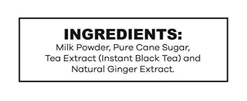 Quik Tea QuikTea Chai Tea Latte 4 Flavor Variety Pack, Cardamom/Masala/Ginger/Lemongrass, 34 Oz