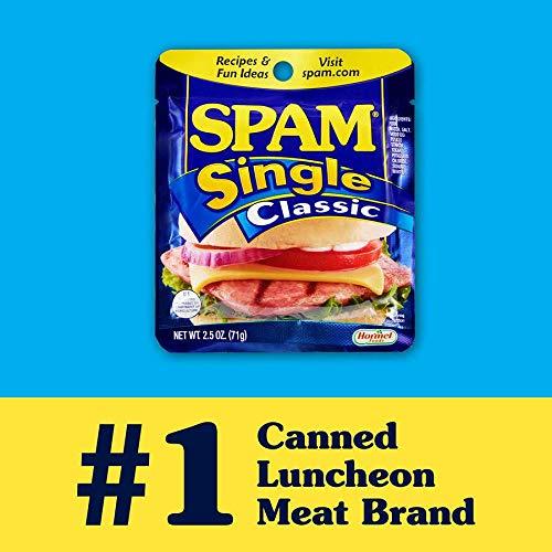 SPAM SPAM Single Classic, 2.5 Oz Pouch, 12Count