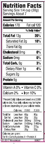 WOODSTOCK Woodstock Organic Whole Cashews, Unsalted - Case of 8 - 7 OZ