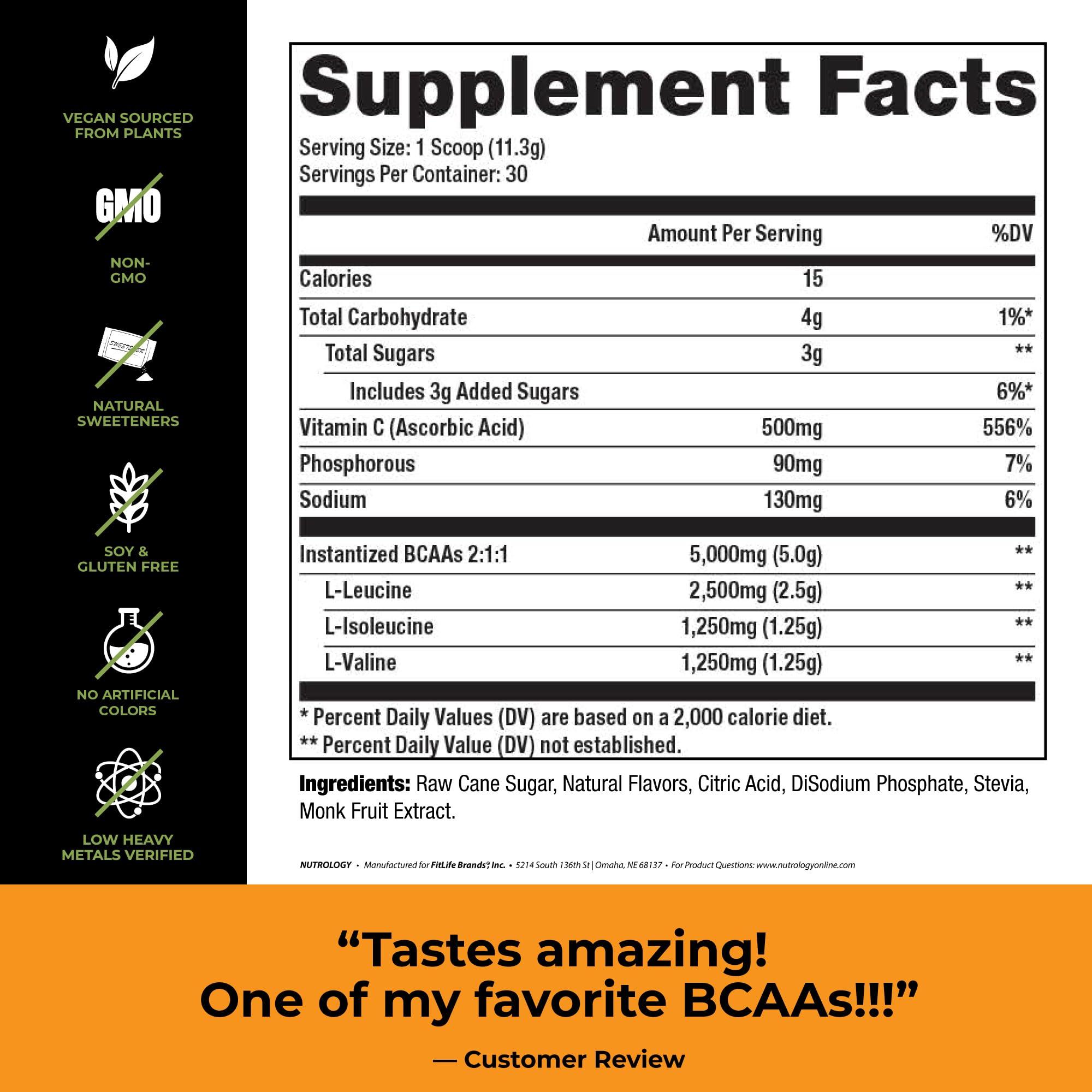 Nutrology Nutrology TRIPACT Protein Powder, 7-in-1 Meal Replacement Shake, Creamy Chocolate Flavor (20 Servings) BCAA Natural, Plant Based BCAA Powder, Orange Coconut Flavor (30 Servings)