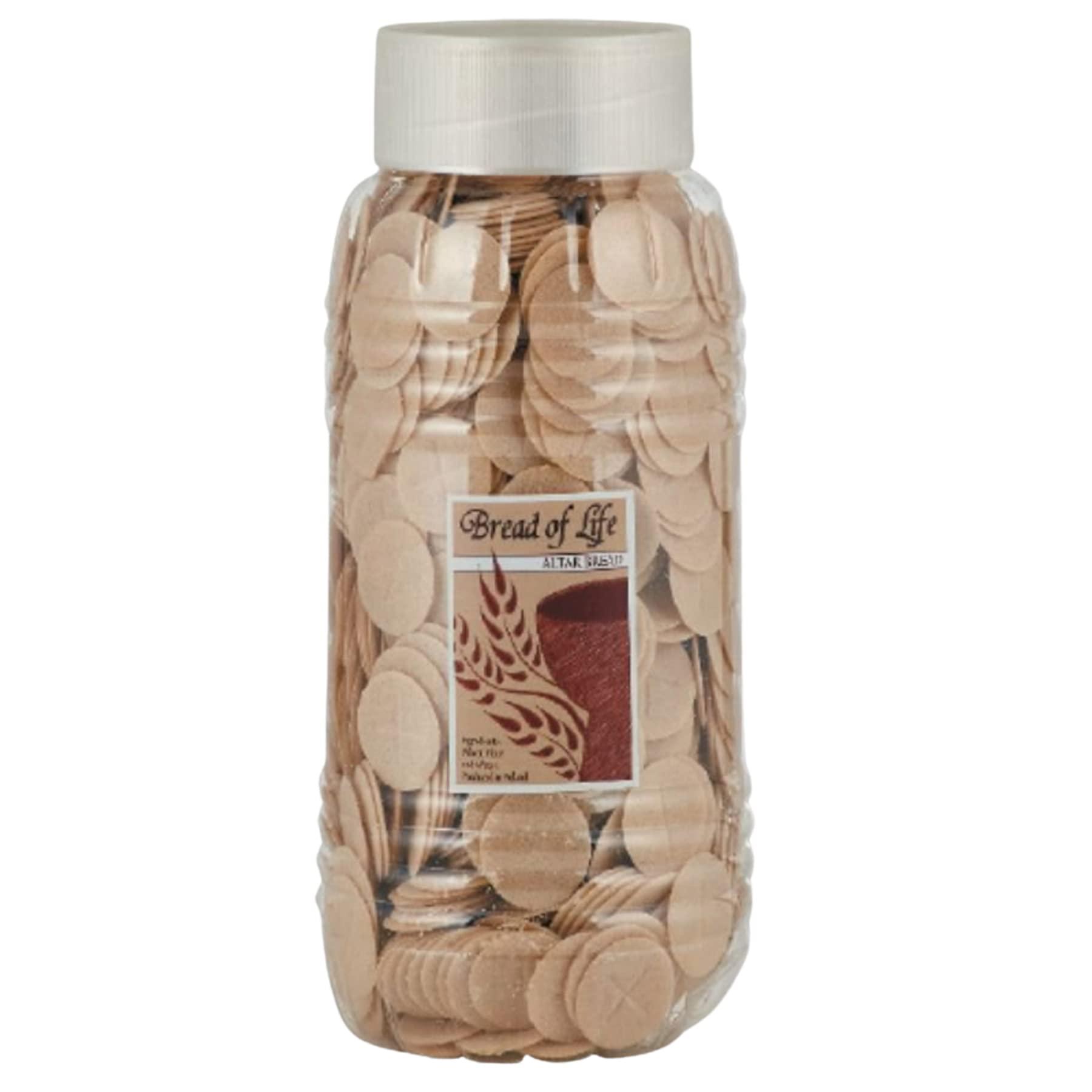 Needzo Altar Bread for Catholic Mass Communion, Wheat Round Host Wafers (1000 Count)