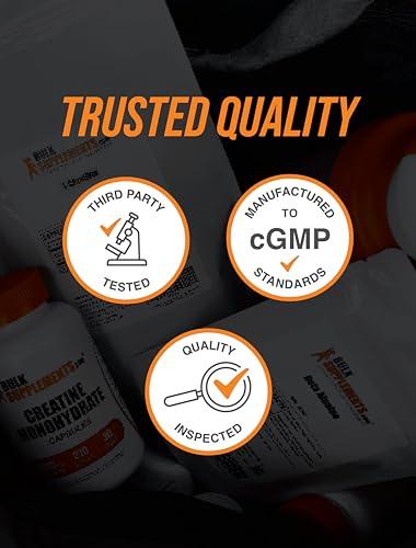 BulkSupplements BulkSupplements.com L-Leucine Powder - Leucine Supplements, Leucine Amino Acid - BCAA Supplements, Leucine Powder - Unflavored, 5000mg per Serving, 250g (8.8 oz) (Pack of 1)