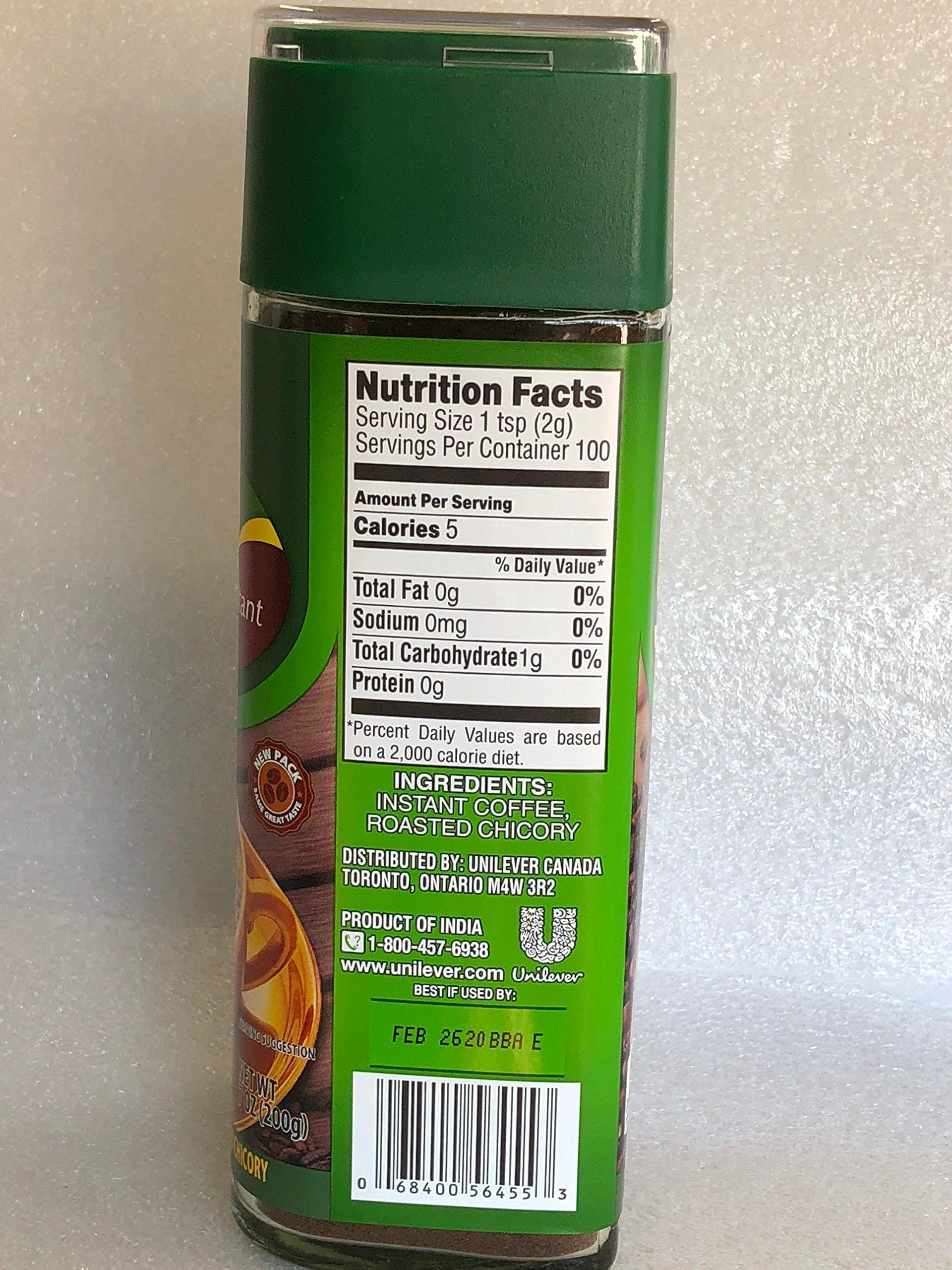 BRU 12 BOTTLES OF BRU INSTANT COFFEE 7oz (200g) EACH