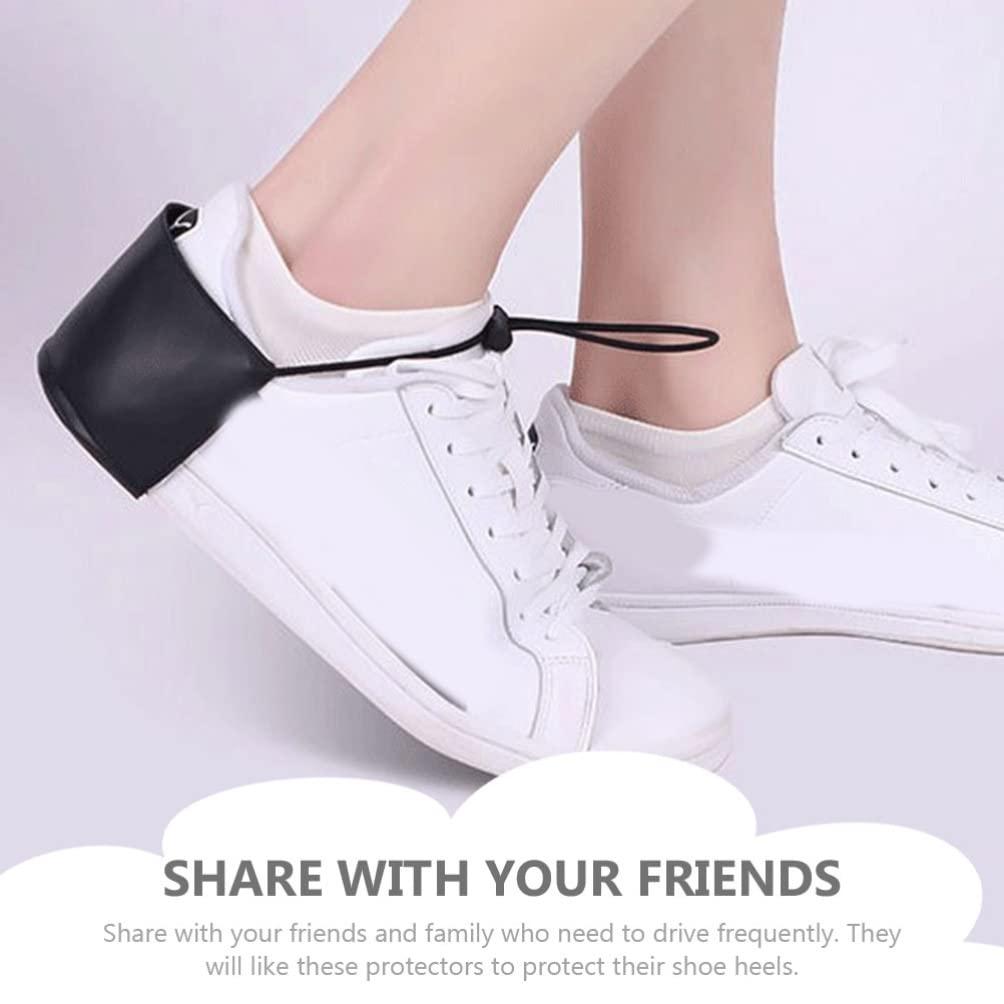 OUNONA 1 Pair Heel Protector Heels Protectors for Boots Shoe Protection Heel Covers for High Heel Shoes Pads for Heels Shoes Protector Shoe Protectors Covers Heel Guards for Womens Shoes