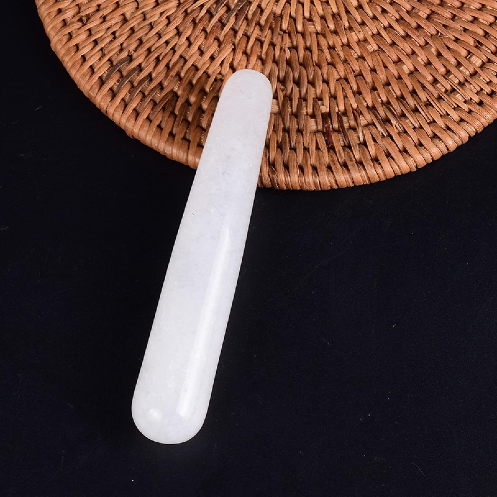 MiZuh MiZuh Yoni Egg for Kegel Exercise Rose Quartz Yoni Wand Natural White Crystal Massage Wand Yoni Stick Natural Stone Body Massage Face Massager Bar,Tiger Eye