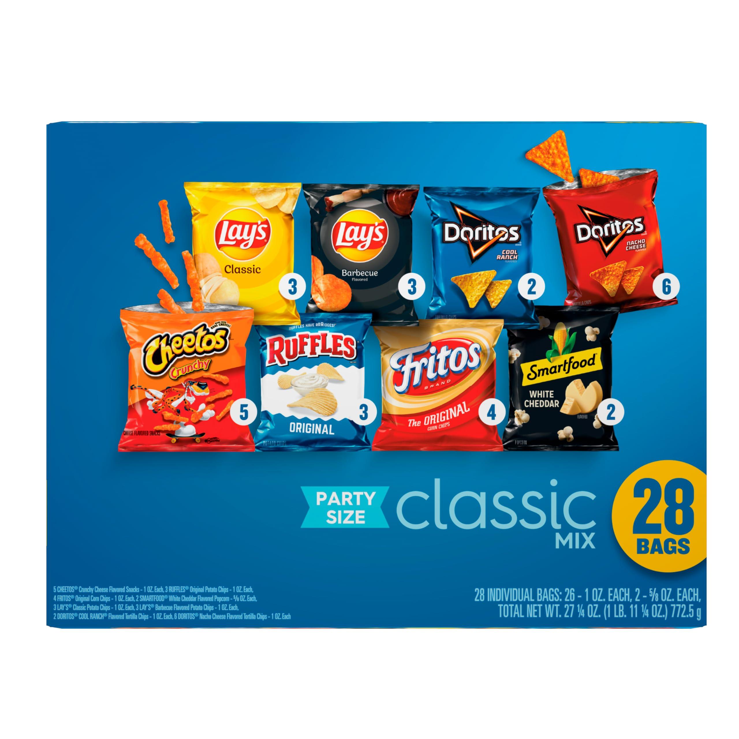 Frito Lay Frito-Lay Classic Mix Variety Pack Cube 28ct