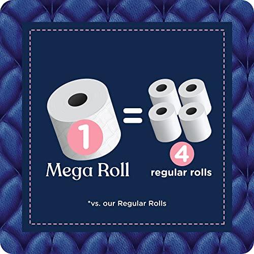 Quilted Northern Quilted Northern Ultra Plush Toilet Paper with Sweet Lilac & Vanilla Scented Tube, 24 Mega Rolls = 96 Regular Rolls (Packaging May Vary) White