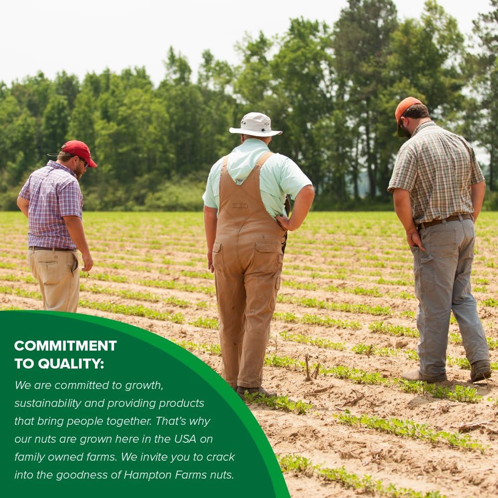 Hampton Farms Hampton Farms - USA Grown All-Natural Creamy Peanut Butter - 18 oz. Jar