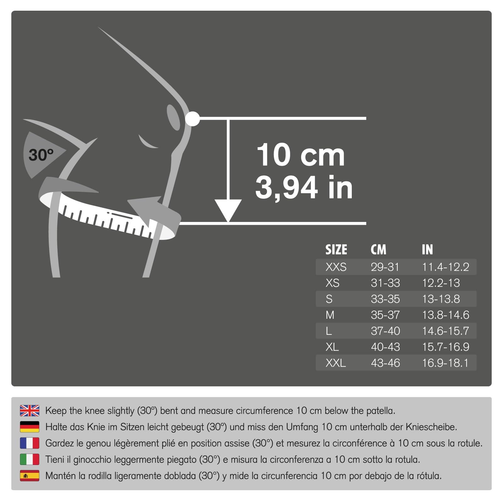 Rehband Rehband RX Knee Support for Strength Training & Fitness - 7mm Neoprene Knee Sleeve, Flexible & Non-Slip, Knee Sleeve for Men & Women, Colour:Camo - 1 Pair, Size:Large