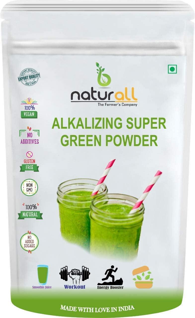 BETT BETT Alkalizing Super Greens | Natural Vitamins and Minerals | Rich in Antioxidants - 200 GM by B Naturall.