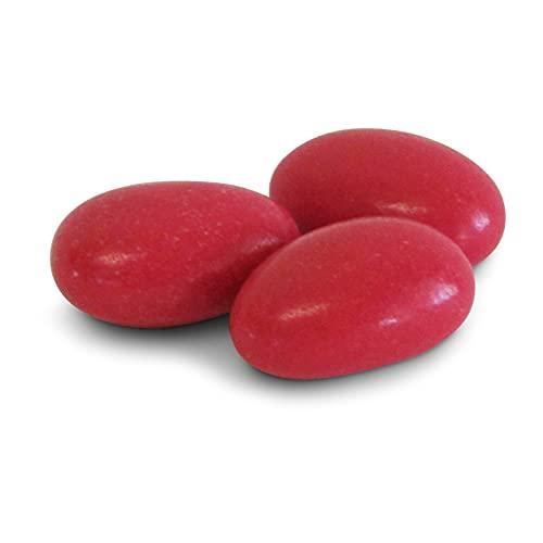 It's Delish Red Jordan Almonds by Its Delish, 1 LB Bulk | Sugared Almond Nut with Sweet Hard Candy Coating - Bulk Wedding Favors, Bridal and Baby Showers, Party Buffets - USA Made, Vegan & Kosher