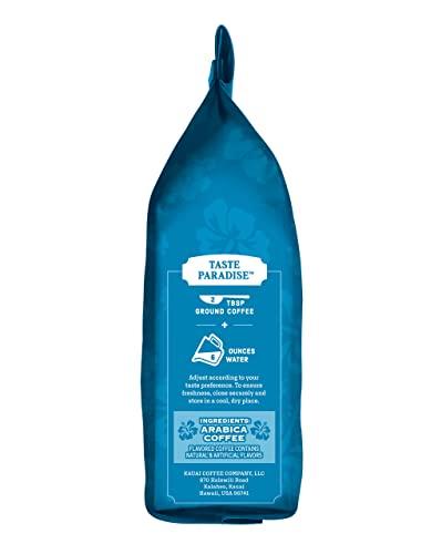 KAUAI COFFEE Kauai Coffee Vanilla Macadamia Nut, Medium Roast - Whole Bean Coffee, 24 oz Package