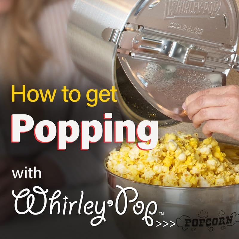 Wabash Valley Farms Wabash Valley Farms Popcorn Kernels - Hull-Less Baby White Popcorn Kernels, Gourmet Popcorn Kernels for Popcorn Maker, White Popcorn Kernels for Popping, Non-GMO Popcorn Seeds, Popping Corn (6 lb)