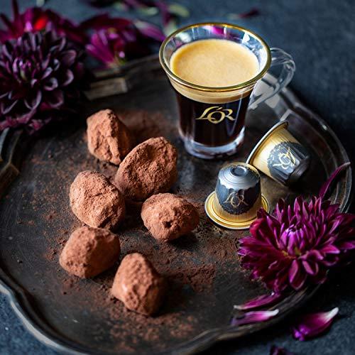 L'OR L'OR DECAF Espresso Capsules, 50 Count DECAF Ristretto, Single-Serve Aluminum Coffee Capsules Compatible with the L'OR BARISTA System & Nespresso Original Machines