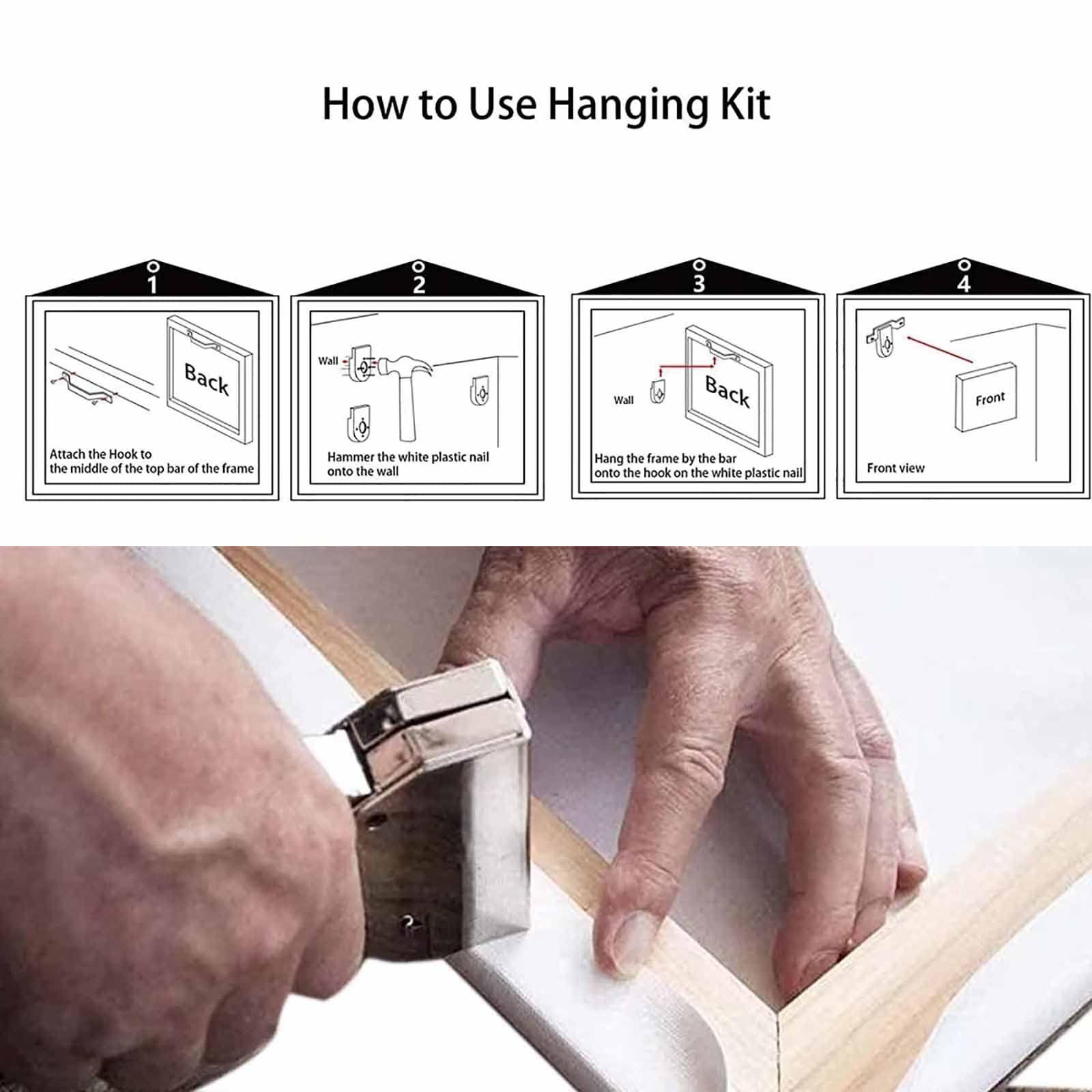 PRIMUZ First Aid Knowledge Poster Skin Burn Measures Procedure Emergency First Aid Knowledge Guide Canvas Poster Wall Art Decor Print Picture Paintings for Living Room Bedroom Decoration Frame-style 8x8inch(