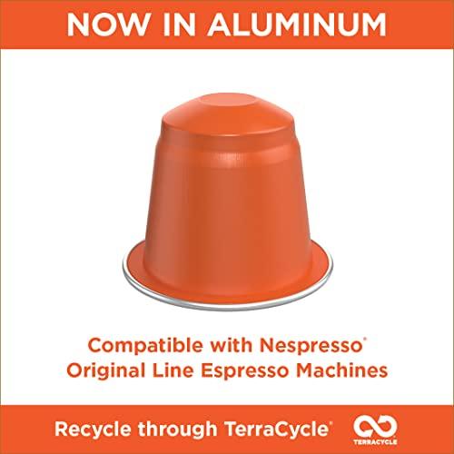 Cafe La Llave Cafe La Llave Decaf Espresso Capsules, 40-Count Aluminum Recyclable Pods, Intensity 11, Compatible with Original Nespresso Machines (Pack of 2)