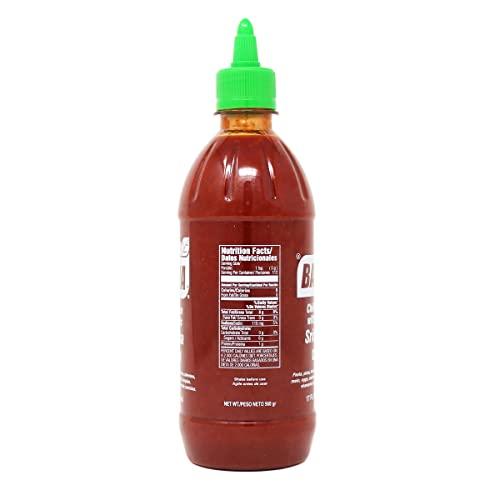 Badia Badia Sriracha Hot Sauce, 17 Fluid Ounce (Pack of 6)