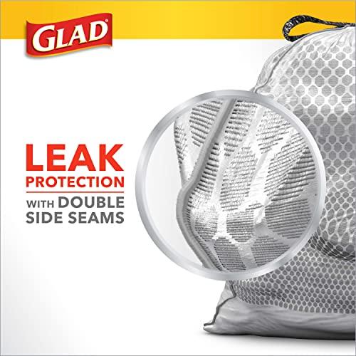 Glad Glad ForceFlex Tall Kitchen Trash Bags, 13 Gal, Gain Lavender, 110 Ct, Pack May Vary
