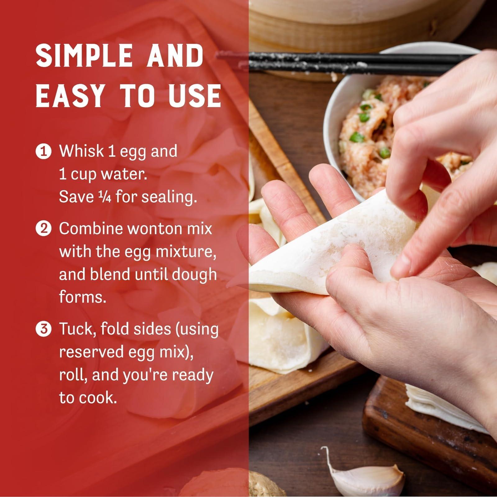 Judee\'s Gluten Free Judee\'s Egg Roll and Wonton Wrapper Mix - 11 oz - Great for Frying Crispy Egg Rolls or Steaming Savory Wontons - Delicious and 100% Gluten Free - Ideal for Appetizers and Asian Dishes