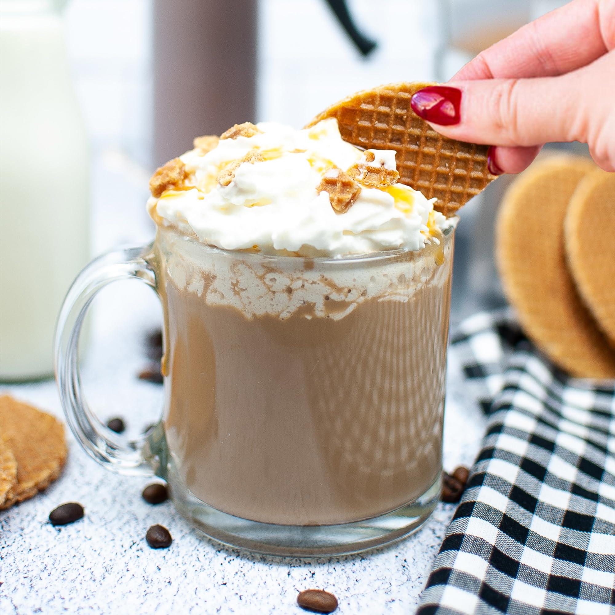 Stroop Club Stroop Club Organic Chocolate Infused Stroopwafel Caramel Treats | Vegan, Plant-Based and Dutch-Approved Indulgence - 12 Chocolate Waffle cookies (6 Pack of 2)