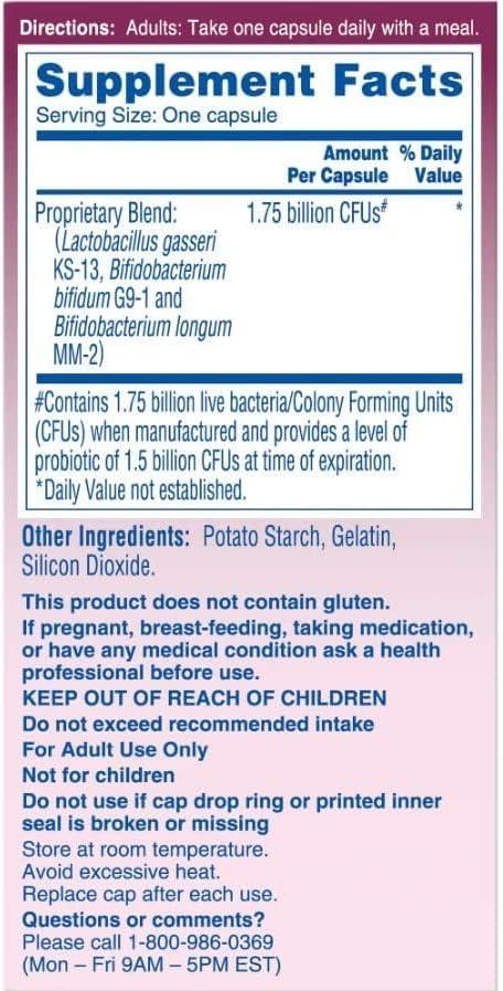 Phillips' Phillips' Colon Health Probiotic Capsules, 30 Count Bottle - Pack of 3