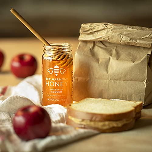 Bee Harmony Bee Harmony American Clover Honey, 12 Ounce