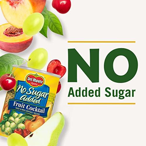 Del Monte DEL MONTE No Sugar Added Fruit Cocktail, Canned Fruit, 12 Pack, 14.5 oz Can