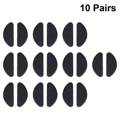 ARTIBETTER Artibetter 10 Pairs Eyeglass Nose Pads Nose Pads for Glasses Eye Glass Glasses Nose Pads Nose Guards for Eyeglasses Silicone Nose Pads for Eyeglasses Nasal Strips Non-Slip