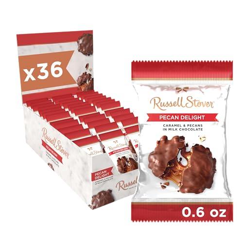 Russell Stover Russell Stover Milk Chocolate Pecan Delight - 0.6 oz (Pack of 36)