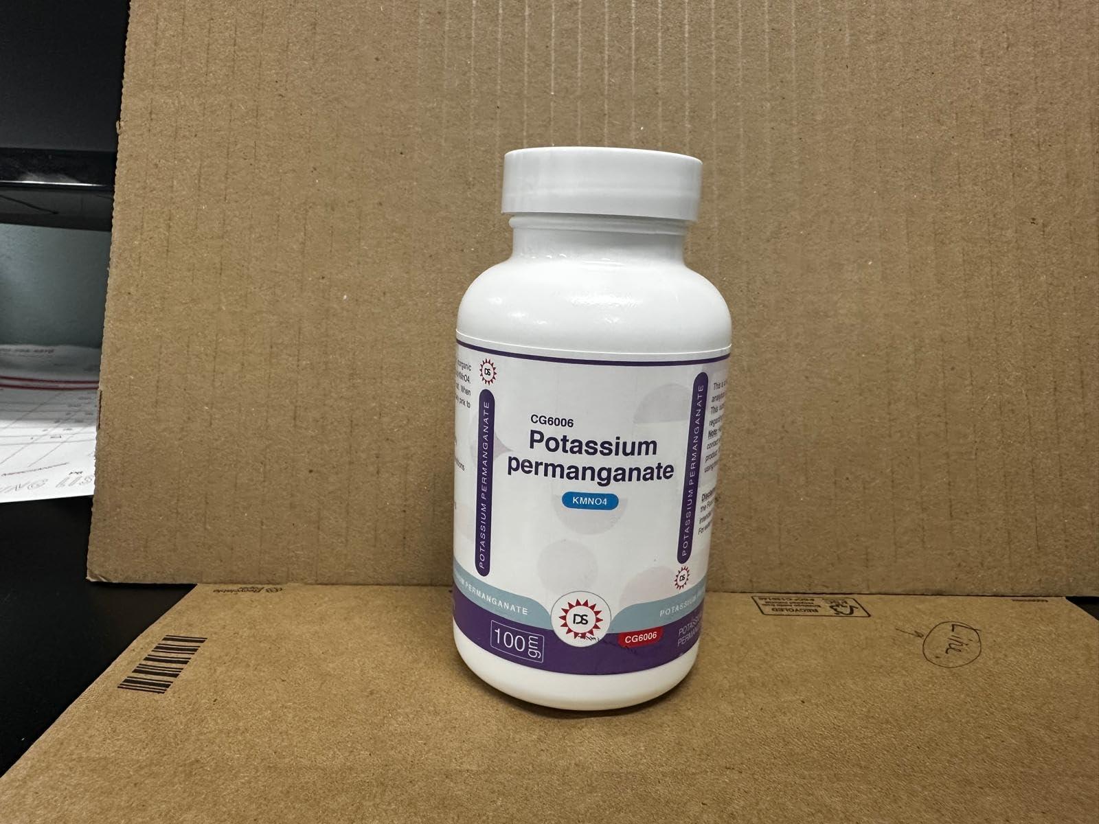 Dawn Scientific Inc Potassium Permanganat Reagent Grade 10 OZ Free Flowing Powder