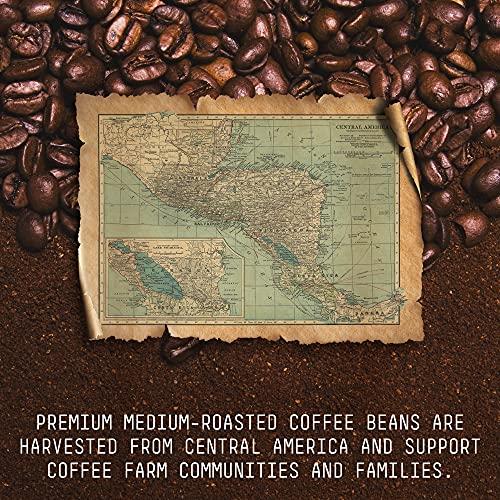 STONE STREET COFFEE COMPANY Stone Street Decaf Coffee, Ground, Swiss Water Process Naturally Decaffeinated Coffee, Medium Roast, 1 LB