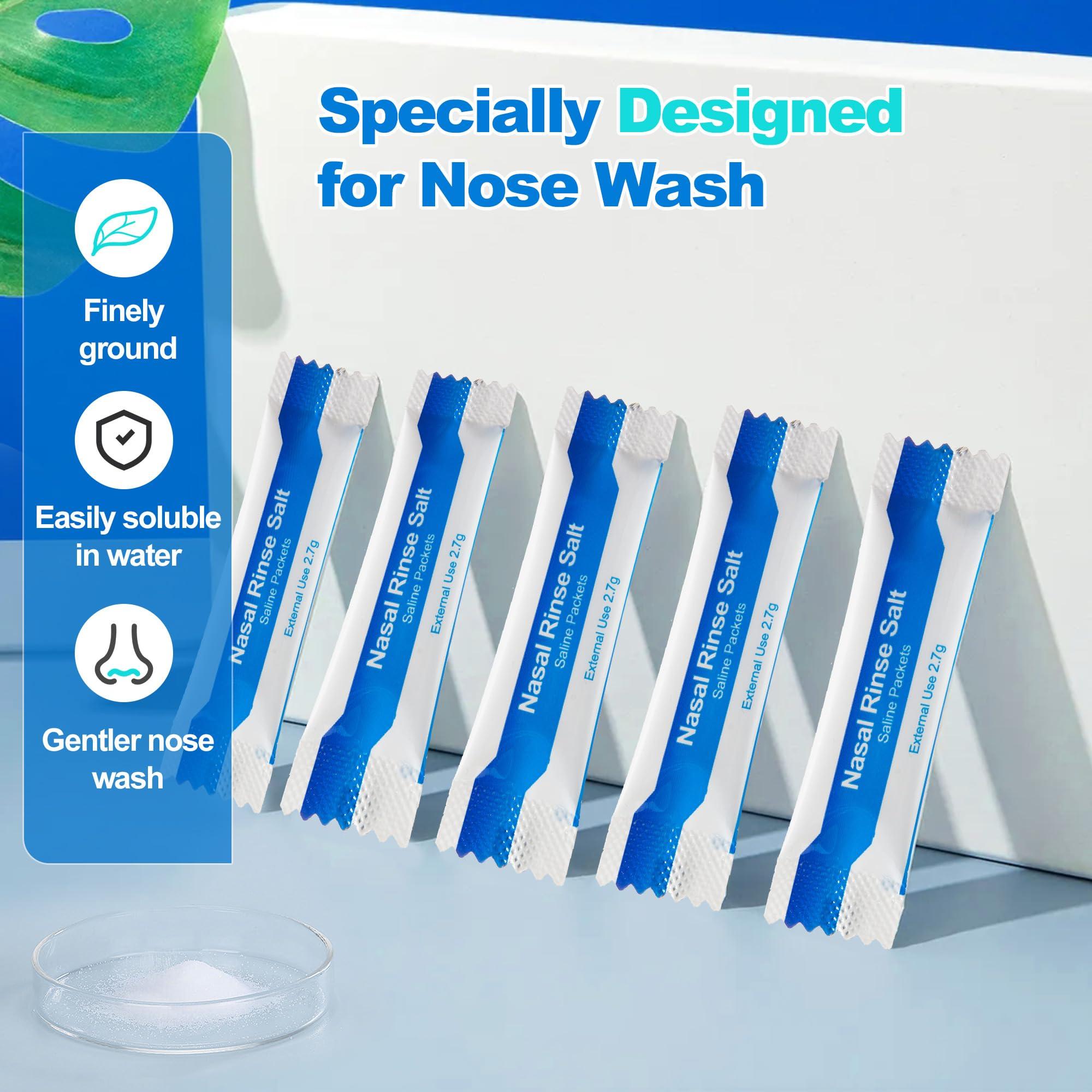Waterpulse Waterpulse Sinus Rinse Bottle and 60 Neti Pot Salt Packets