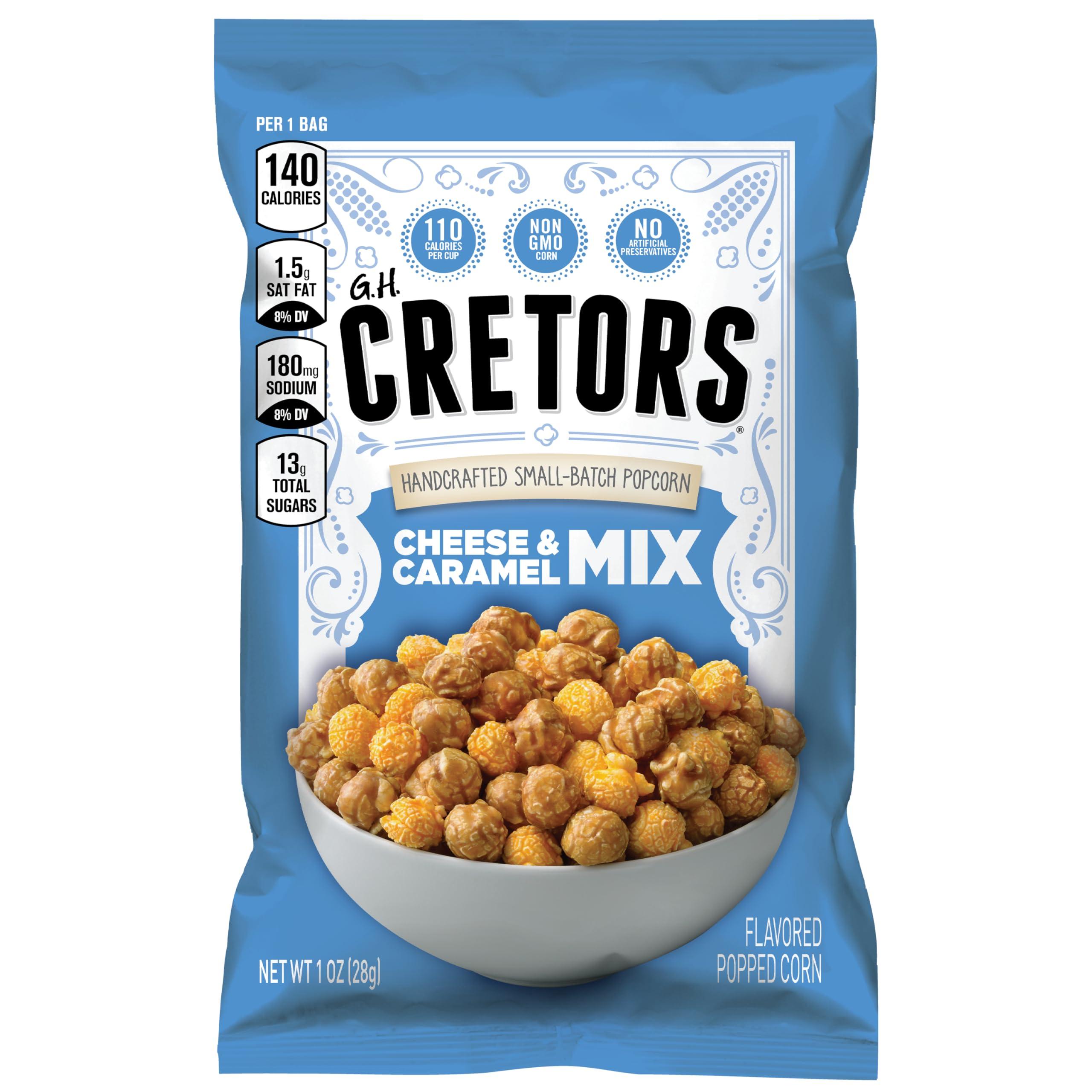 G.H. Cretors G.H. Cretors Popcorn Cheese & Caramel Mix, 1 Ounce (Pack of 40)