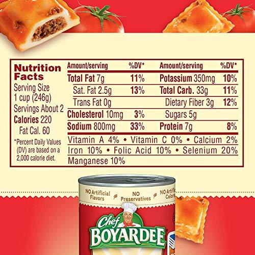 Chef BOYARDEE Chef Boyardee Beef Ravioli (Pack of 4)