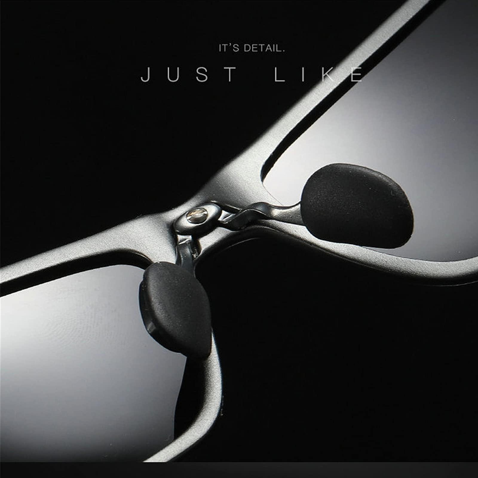 COTIA COTIA Full Reading Sunglasses Men's Polarized Aluminum Magnesium Frame Sports Outdoor Readers Magnification Presbyopic Sun Glasses (black, 3.5)